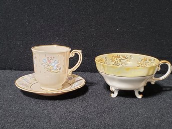 Two Vintage Tea Cups - Syracuse China