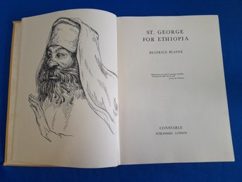 St. George For Ethiopia 1954 1st Edition W/ 36 Illustrations & Plates