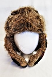 NEW Mad Bomber Fur Trimmed Flap Wool Hat Size XL