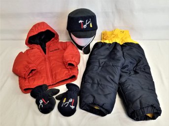 Toddlers'  Cold Weather Apparel Lot:  Nautica, Puma And N'Ice Caps