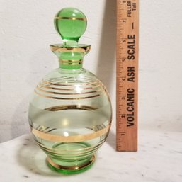Vtg Decanter Caraf Glass With Stopper
