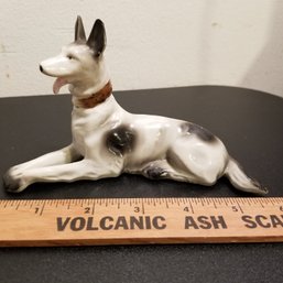 5.5' Long Dog Figurine Made In Japan