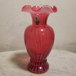 Signed Limited Edition Fenton Vase