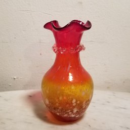 5.5' Fenton Vase - Thicker Glass Bottom