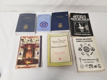 Assortment Of Masonic & Freemasonry Books