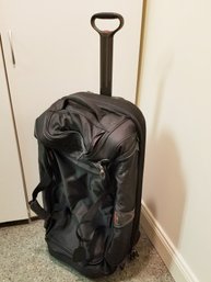 Large Tumi T Tech Black Rolling Suitcase / Duffel Bag