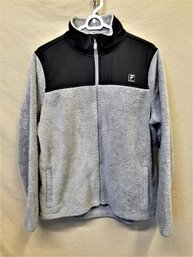 Fila Sport Men's Gray Full Zip Fleece Jacket Size XLarge