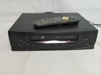 Vintage VCR VHS Video Recorder - Model VRB410 - With Remote Control