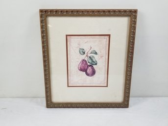 French Fruit Botanical Langlois Framed  Wall Art