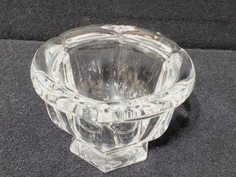 Beautiful Baccarat France Small Crystal Footed Bowl