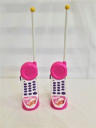 Vintage 1990's Mattel Barbie Doll Walkie Talkies