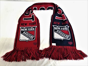 NHL New York Rangers Henrik Lundqvist Fringed Scarf