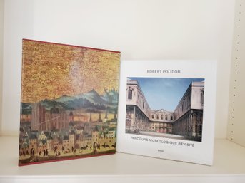 Two Hardcover Coffee Table Museum Books