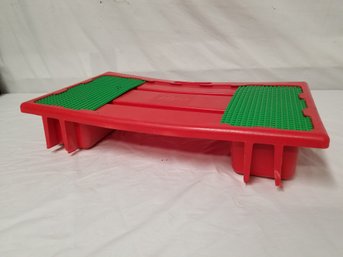 Vintage 1998 Red Lego Lap Table Storage Trays With Legos