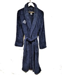 Heavy Brooks Brothers Navy Blue Terry Robe Size Lage