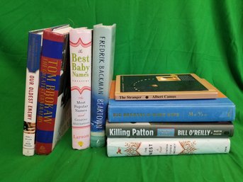 Assortment Of Hardcover Fiction & Non Fiction Books