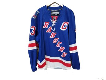 New York Rangers NHL Hockey Jersey 27 Chris Drury  NY Blue Reebok