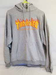 Vintage Thrasher Hooded Sweatshirt Size Large