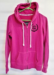 Women's Victoria Secret Love Pink Hooded Full Zip Sweatshirt Size S-P