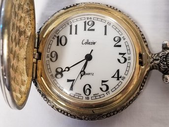 Colezzio Quartz Eagle Pocket Watch