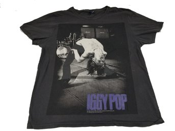 Vintage 2008 Iggy Pop Concert Shirt - Size Large