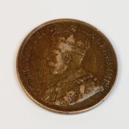 1918 Canadian Large Cent (104 Years Old)