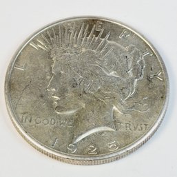 1925 Peace Dollar Silver