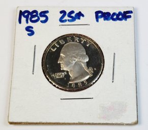 1985 Proof Washington Quarter