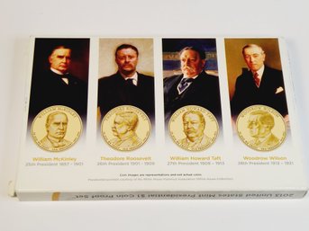 2013-S US Mint Presidential $1 Golden Coin Proof Set - Original US Mint Packaging Including COA