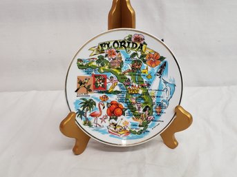 Vintage Florida Display Plate