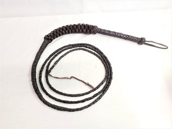 Brown Leather Whip