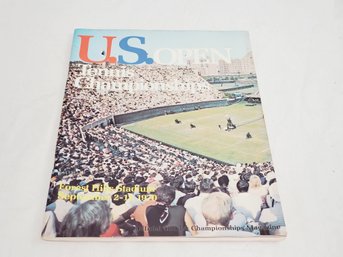 1970 US Open Tennis Center Forest Hills New York Program