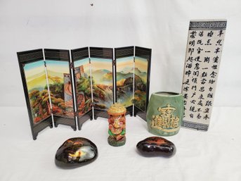 Assortment Of Asian Chinese Decorative Items