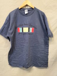 Vintage Fruit Of The Loom Men's Size XL - Operation Iraqi Freedom T-shirt