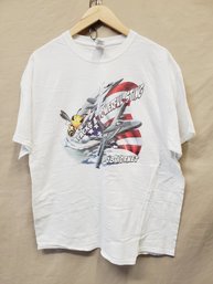 Vintage Gildan F-18 Hornet Men's Size XL Novelty T-shirt