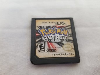 Nintendo DS Pokemon Platinum Version Game Cartridge