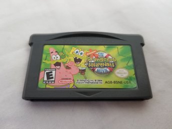 Nintendo Gameboy SpongeBob SquarePants The Movie Game Cartridge