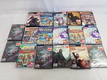 Vintage Miscellaneous PC Computer Game Assortment