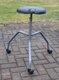 Roll About Adjustable Height Stool