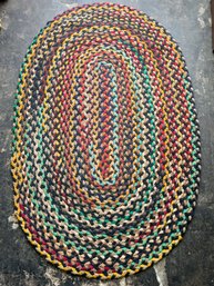 Vintage Braided Rug #1