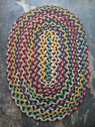 Vintage Braided Rug #2