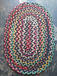 Vintage Braided  Rug #3