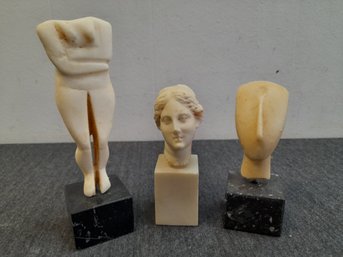 Tiny Sculpture Lot Of 3