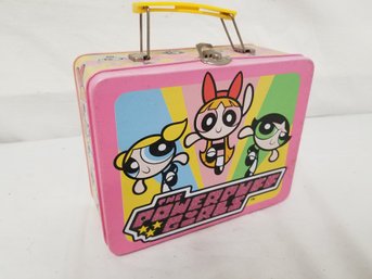 2000 Powderpuff Girls Vintage Metal Lunch Box - No Thermos Included