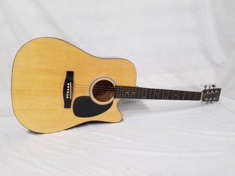 Vintage Carlo Robelli Acoustic 6 String Guitar Model SKV-CF25C