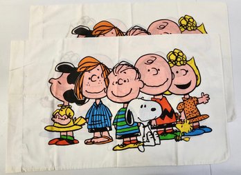 Peanuts / Snoopy / Charlie Brown Pillow Cases (2)