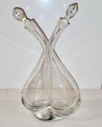 Glass Oil And Vinegar Decanter