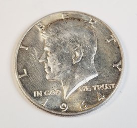 1964 Kennedy Uncirculated SILVER  Half Dollar