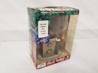 2002 Bobblerz Slipknot's Corey Taylor Bobblehead Bank With Mini Bollehead - New