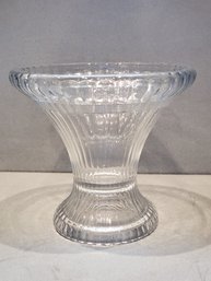 Vintage Heisey Glass Marked Punch Bowl Stand - Colonial Narrow Flute